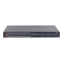 Switch zarządzalny Dahua S5428-24GT4XF-360 24x1GbE PoE 4x10GbE SFP+ 1xConsole