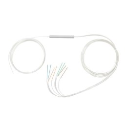 Splitter światłowodowy Qoltec 1x8, 1.5m, 0.9mm, G.657A SingleMode