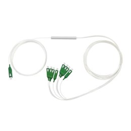 Splitter światłowodowy Qoltec 1x8, G.652D SC/APC - SC/APC SingleMode