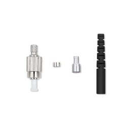 Złącze światłowodowe Qoltec FC | Multimode | 3.0mm | Zestaw montażowy | 200szt.