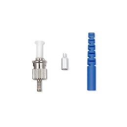 Złącze światłowodowe Qoltec ST | Singlemode | 2.0mm | Zestaw montażźony | 200szt.