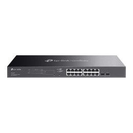 Switch zarządzalny TP-Link SG2218P Smart JetStream 16x10/100/1000Mb/s 2xSFP PoE+