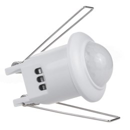 Czujnik ruchu PIR Maclean MCE359, sufitowy do zabudowy, zasięg 6m, max. obciążenie 300/150W