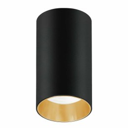 Oprawa natynkowa / tuba Maclean MCE458 B/G punktowa okrągła aluminiowa GU10 55x100mm czarno-złota