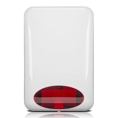 Sygnalizator zewnętrzny SATEL SPL-5010 R optyczno-akustyczny czerwony