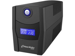 Zasilacz awaryjny UPS PowerWalker VI Line-Interactive 800VA STL 2x230V Schuko USB-B