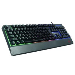 Klawiatura przewodowa Rampage KB-R34 gamingowa hybrydowa podświetlana Rainbow Light
