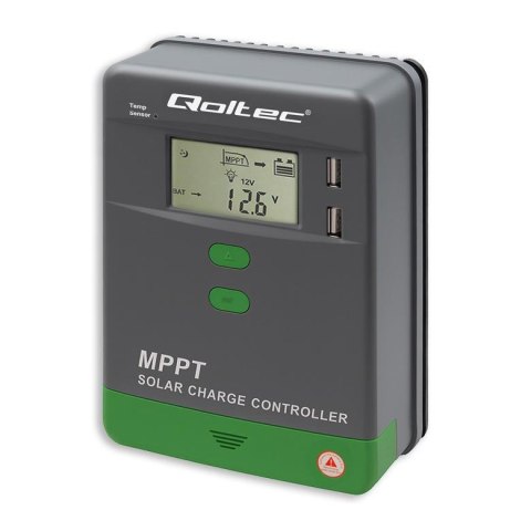 Regulator ładowania MPPT Qoltec 10A 12V/24V