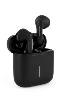 Słuchawki TWS z mikrofonem VAKOSS SK-810BK Bluetooth, ANC+ENC, douszne, ze stacją dokującą, czarne