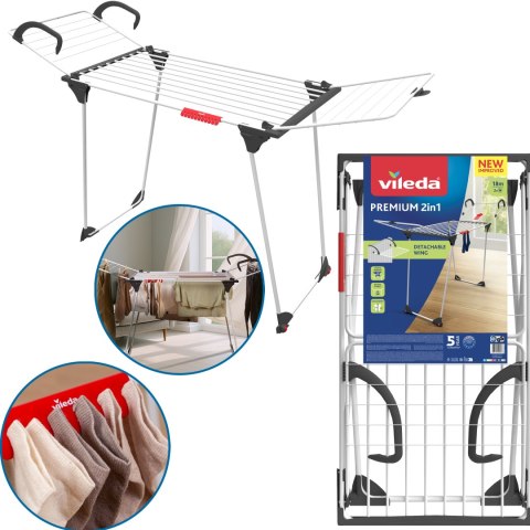 Suszarka Vileda Premium 2in1