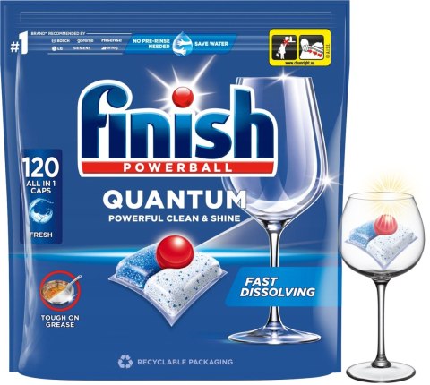 FINISH Kapsułki Quantum All-in-1 120 regular