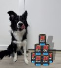 Karma Mokra Dla Psów RAFI z Jagnięciną, Borówką i Żurawiną 400g - 48 szt.