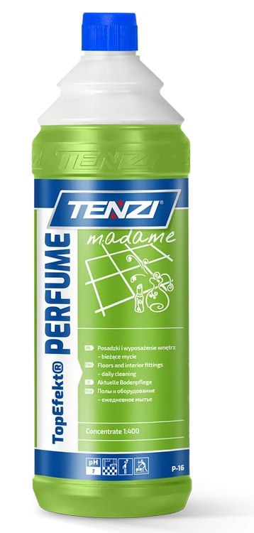 TENZI Top Efekt Perfume MADAME zielony - Płyn do mycia posadzek i pielęgnacji - Zapachowy - 1L