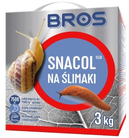 BROS - Snacol 5GB zwalcza ślimaki 3kg - Profesjonalny