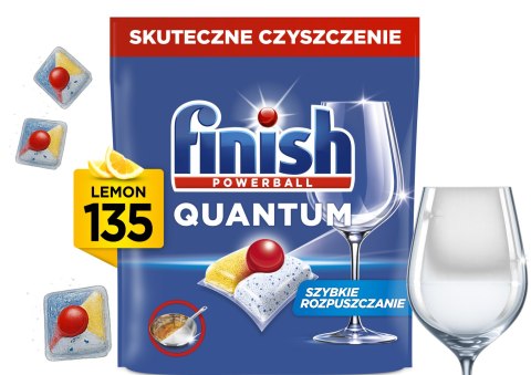 FINISH Kapsułki Quantum 135 lemon