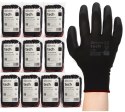 Rękawice Robocze MERCATOR Tech Black+Black PU - 120 Par (7 - S)