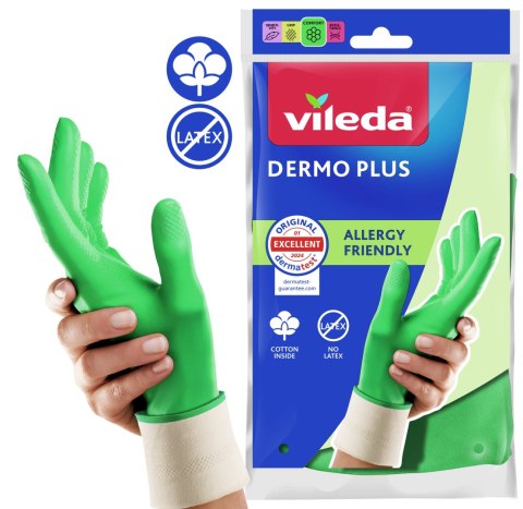 Rękawice Vileda Dermo Plus (8 - M)
