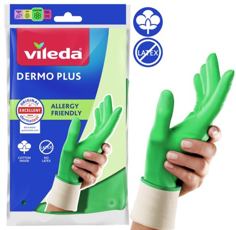 Rękawice Vileda Dermo Plus (8 - M)
