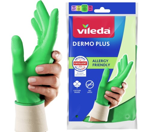 Rękawice Vileda Dermo Plus (8 - M)