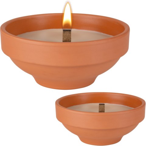 BISPOL - Znicz Ceramiczny Otwarty C003 - 6 szt.