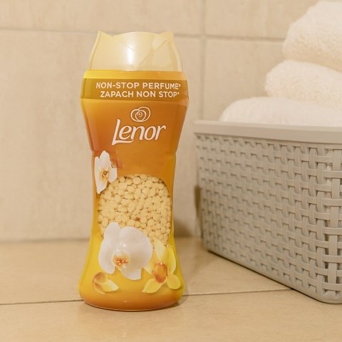 LENOR Perełki Zapachowe Do Prania 195g Złota Orchidea i Wanilia/Gold Orchid & Vanilla