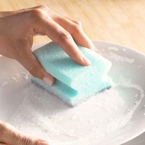 Zmywak profilowany z enzymami Vileda Pro Clean 3 szt.