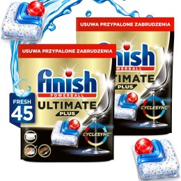 FINISH Kapsułki Ultimate Plus 45 Fresh - 2 szt.