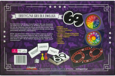 Gra Planszowa Dla Dorosłych - 69 (WERSJA ROZSZERZONA)