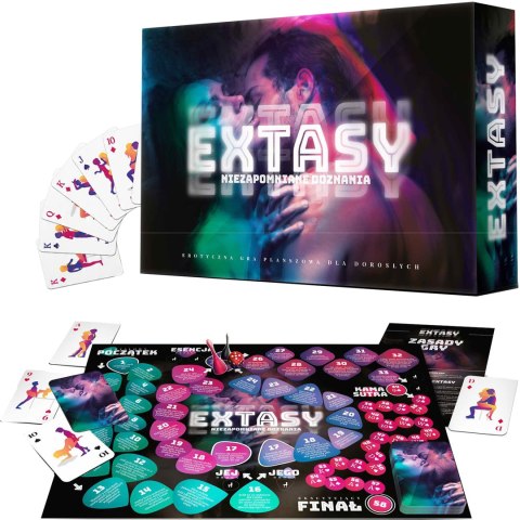 Gra Planszowa Dla Dorosłych - EXTASY - EROTYCZNA GRA PLANSZOWA
