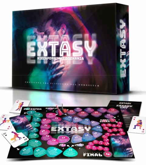 Gra Planszowa Dla Dorosłych - EXTASY - EROTYCZNA GRA PLANSZOWA