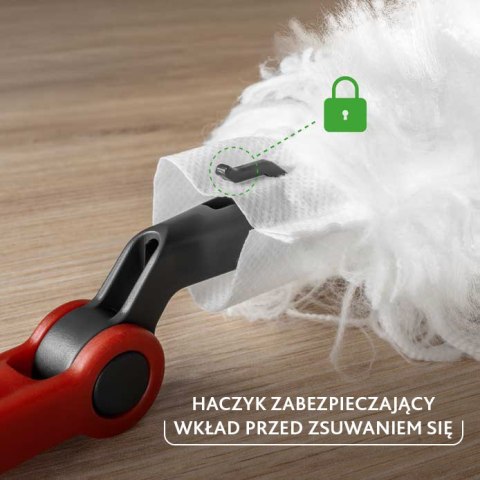 Miotełka do kurzu z długą rączką + 1 wkład Vileda Flex&Catch