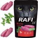 RAFI Karma Mokra Pasztet Dla Kota z Cielęciną 100g - 1 szt.