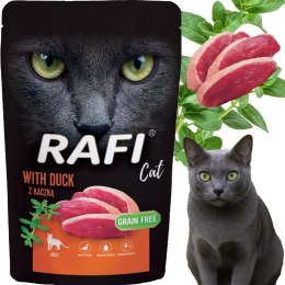 RAFI Karma Mokra Pasztet Dla Kota z Kaczką 100g - 1 szt.
