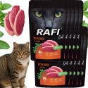 RAFI Karma Mokra Pasztet Dla Kota z Kaczką 100g x 10 szt.