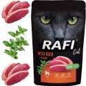 RAFI Karma Mokra Pasztet Dla Kota z Kaczką 100g x 40 szt.