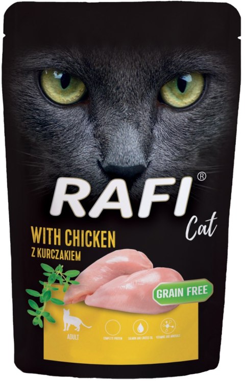 RAFI Karma Mokra Pasztet Dla Kota z Kurczakiem 100g x 40 szt.
