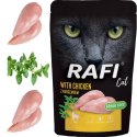 RAFI Karma Mokra Pasztet Dla Kota z Kurczakiem 100g x 40 szt.