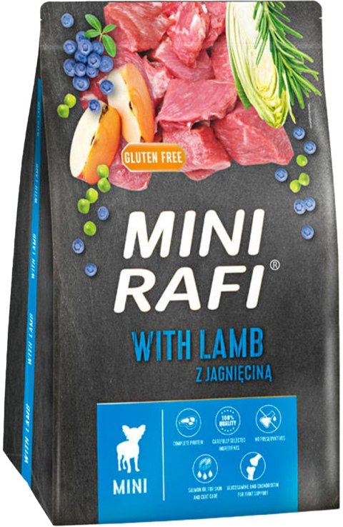 Sucha Karma Dla Psa RAFI MINI Adult z Jagnięciną 3 kg - 1 szt.