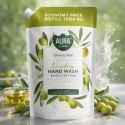 AURA Care Mydło Do Rąk Uzupełniające Oliwka i Mleko 1000 ml AHW-002-005