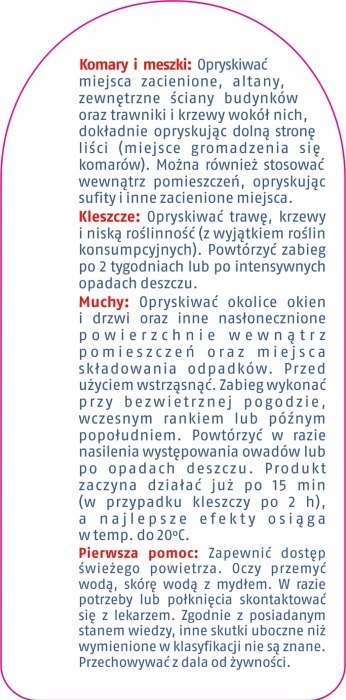BROS - Bagosel 100EC 250ml - preparat do oprysku ogrodu przeciw komarom i kleszczom
