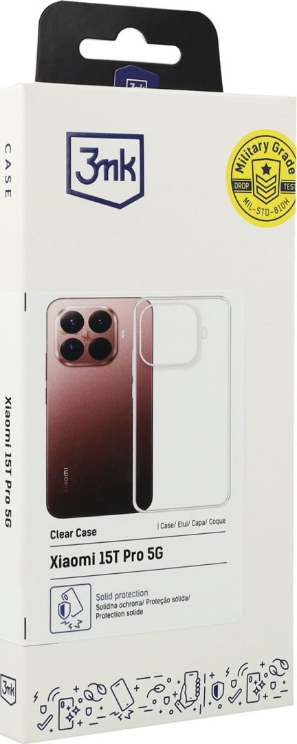 Etui Xiaomi 15T Pro 5G - 3mk Clear Case