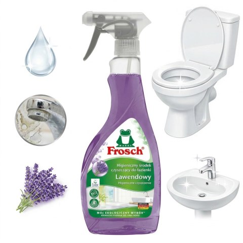 Frosch Higieniczny Środek Czyszczący Do Łazienki Lawendowy 500ml