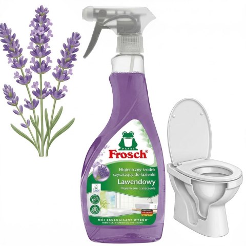 Frosch Higieniczny Środek Czyszczący Do Łazienki Lawendowy 500ml