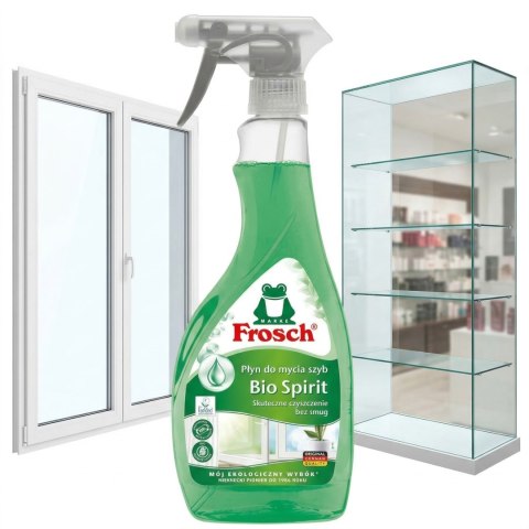 Frosch Płyn Do Mycia Szyb Bio Spirit Skuteczne Czyszczenie Bez Smug 500ml