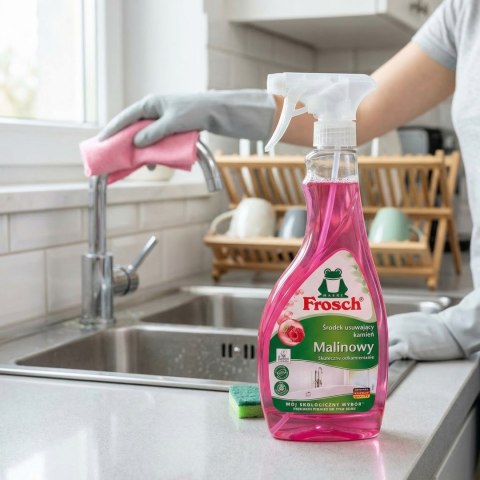 Frosch Środek Usuwający Kamień Malinowy 500ml
