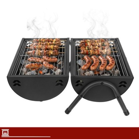 Grill Ogrodowy Turystyczny 38x30x40cm Kaminer