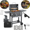 Grill Ogrodowy Z Pokrywą 105x110x50cm Kaminer