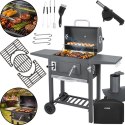 Grill Ogrodowy Z Pokrywą 105x110x50cm Kaminer