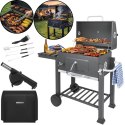 Grill Ogrodowy Z Pokrywą 116x70x110cm Kaminer