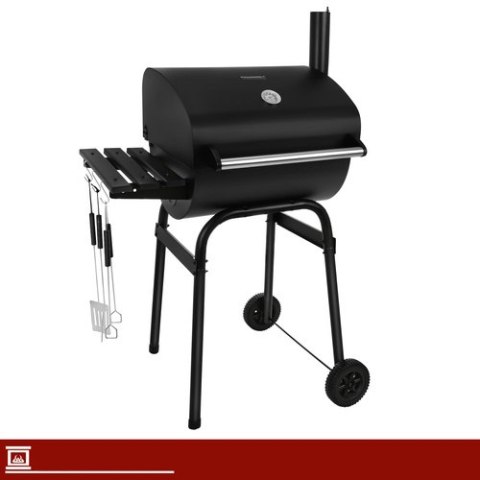 Grill Ogrodowy Z Pokrywą 82x51x117cm Kaminer